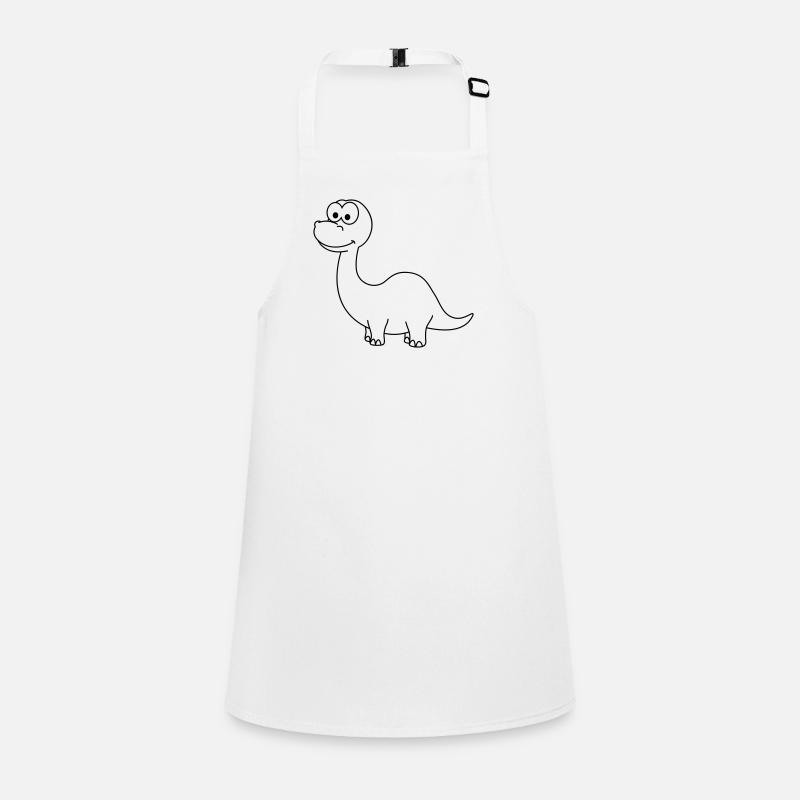 Dinosaure brontosaure Comic Tablier Enfant