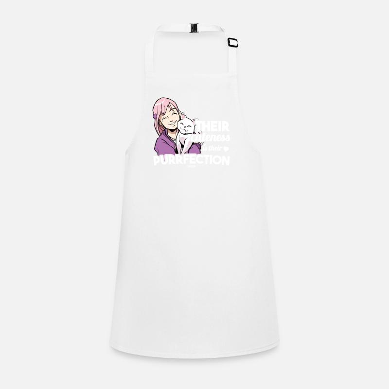 Chat Amoureux des chats Visage de chat Tablier Enfant