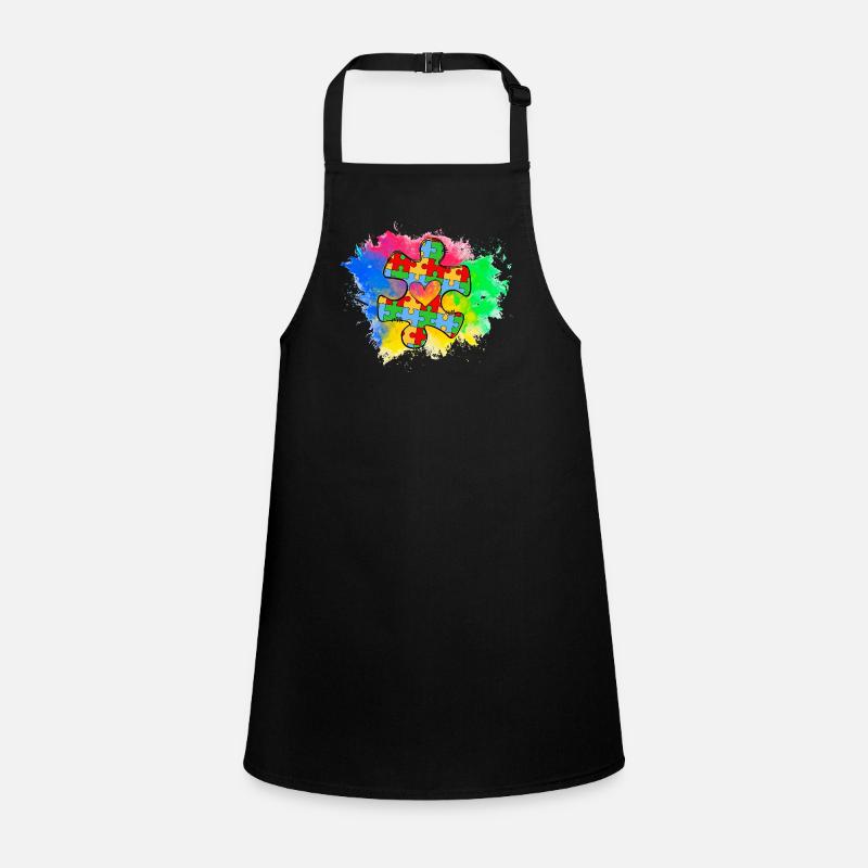 Autism Puzzle Children's Apron