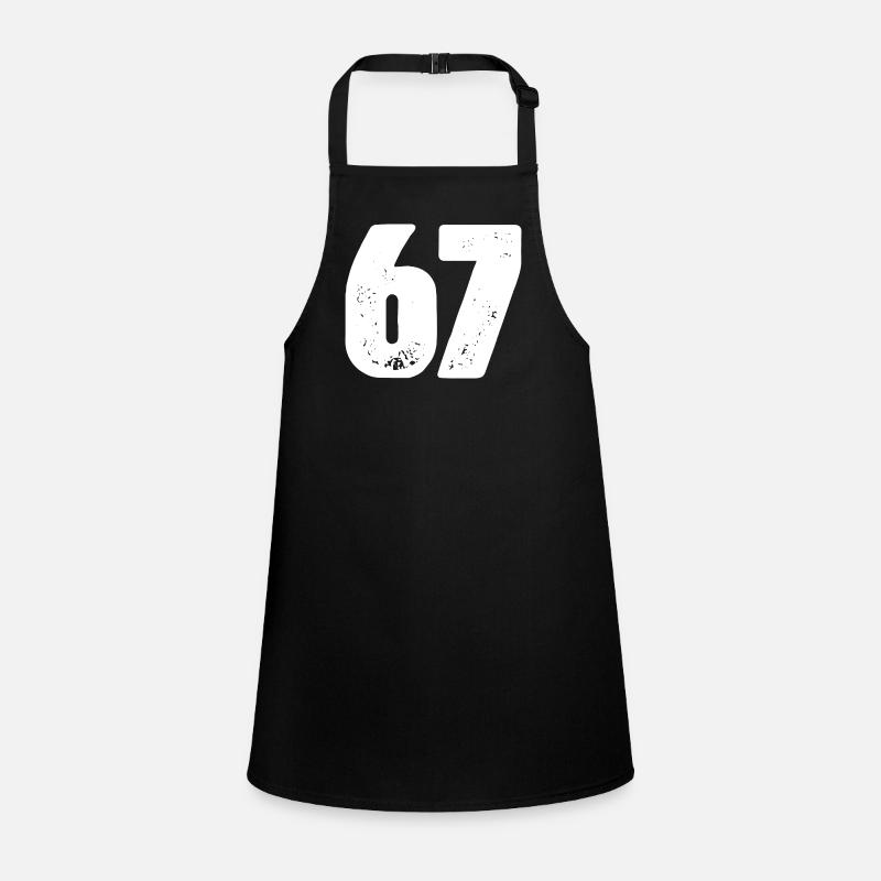 67 Number jersey Children's Apron