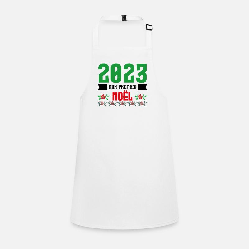 Mon Premier Noel 2023 Tablier Enfant