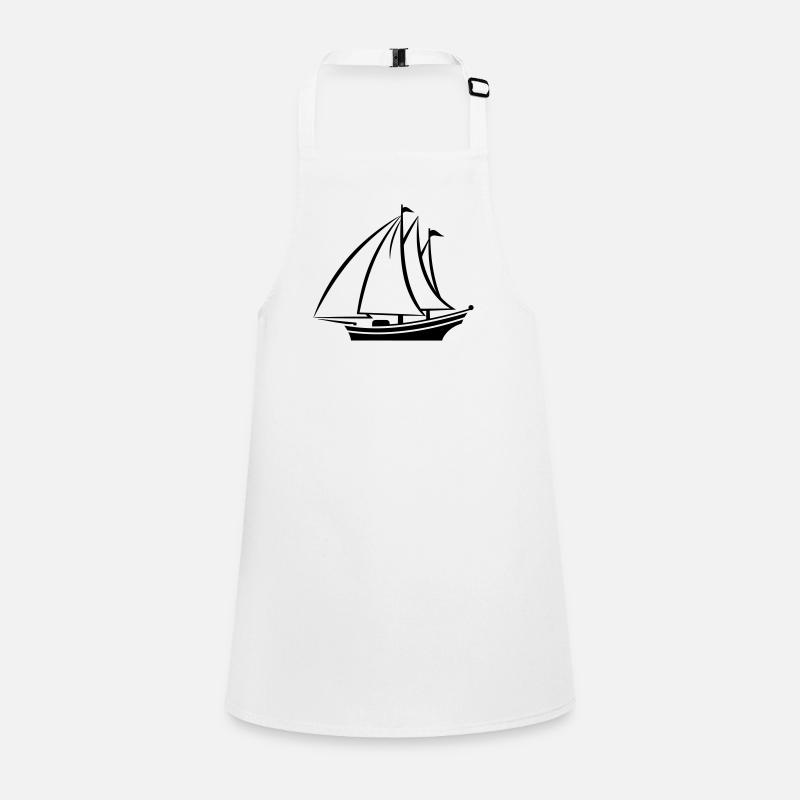 Segelschiff Schürze für Kinder
