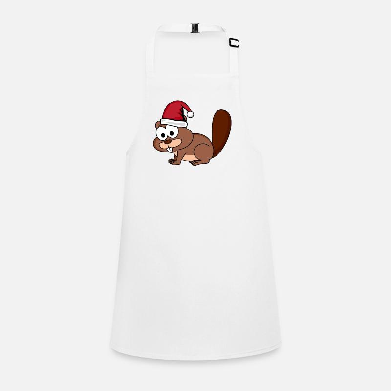 Beaver Comic Christmas Tablier Enfant