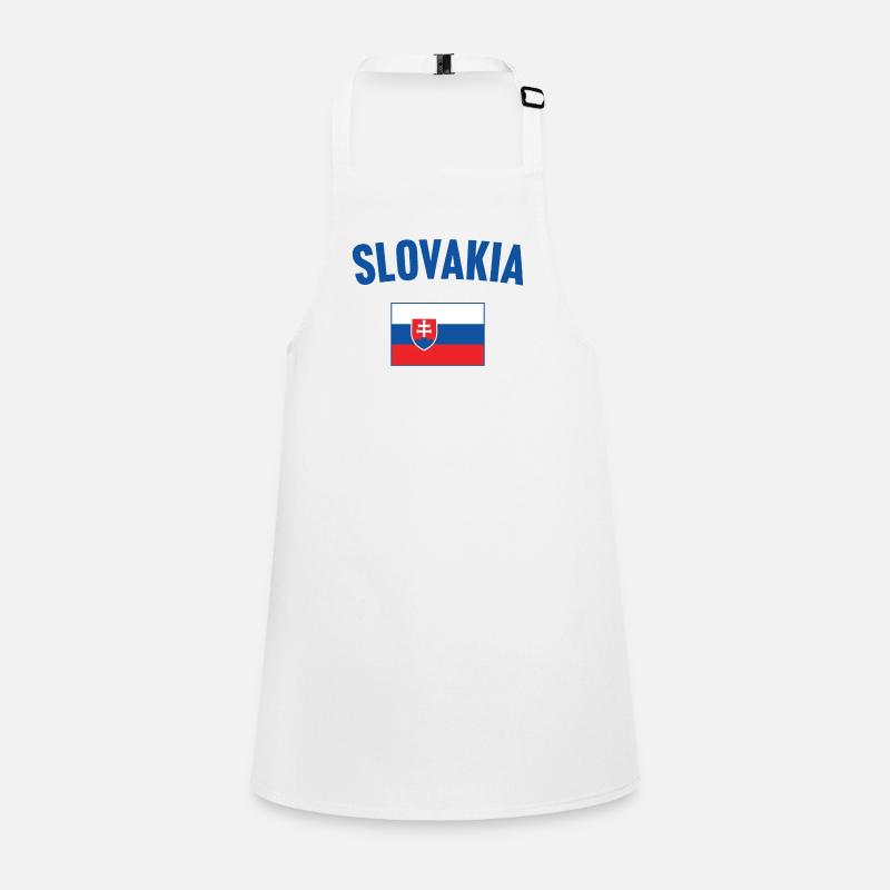 Slovakia Flag Children's Apron