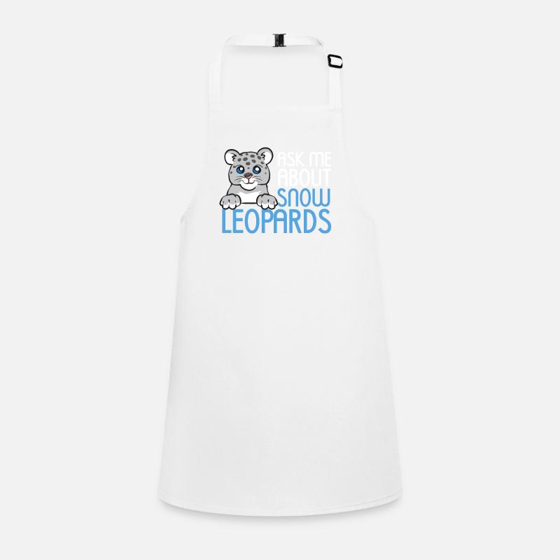 Snow leopard Children's Apron