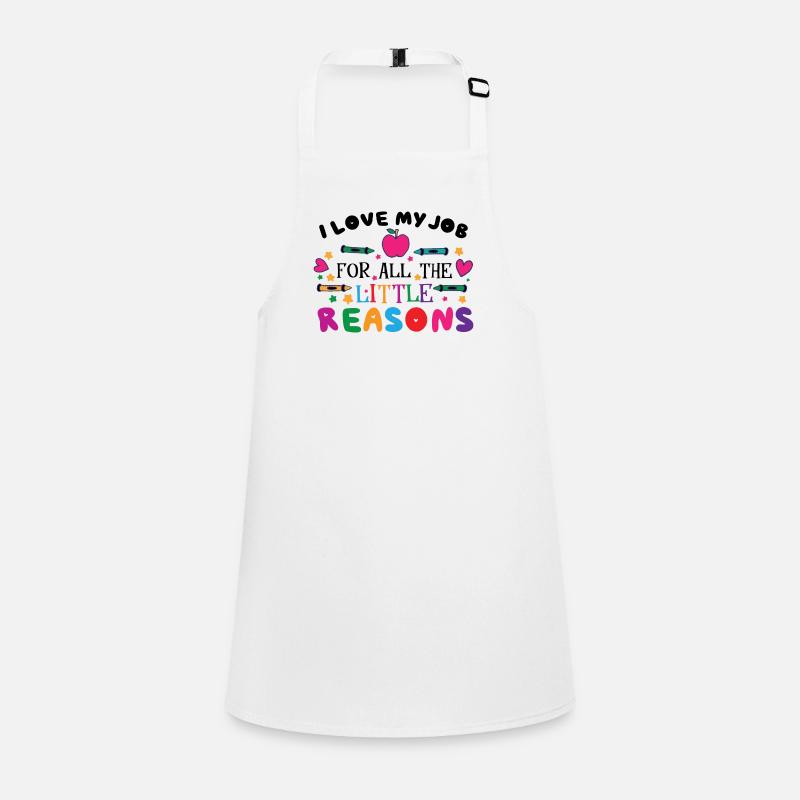 Cute Teacher Teaching Children's Apron