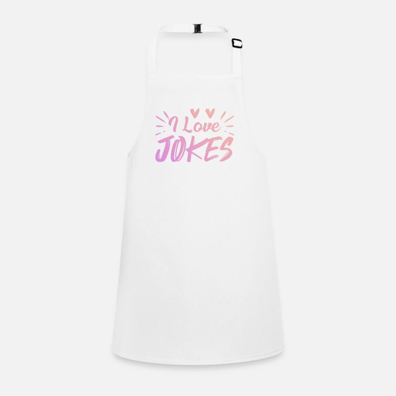 J’adore les blagues Tablier Enfant