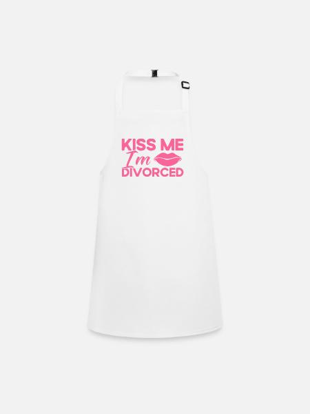 Divorce Divorcé Don divorcé - Tablier Enfant - blanc - Devant