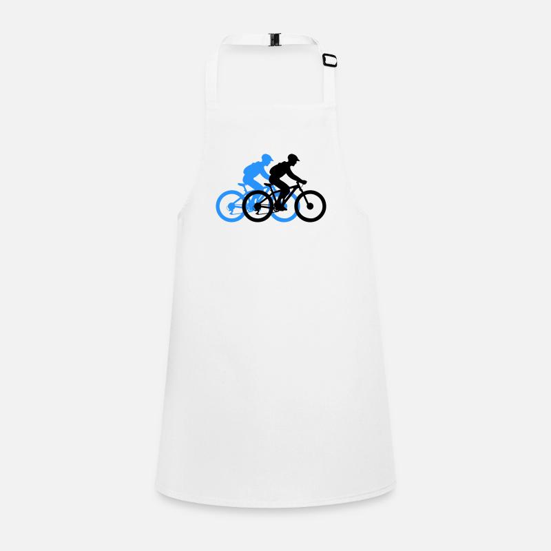 VTT Vélo Homme Silhouette Tablier Enfant