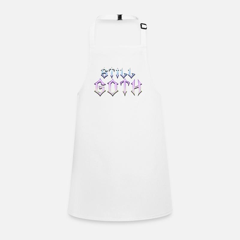 Still Goth! Gothic Aesthetics Y2K Cross Children's Apron