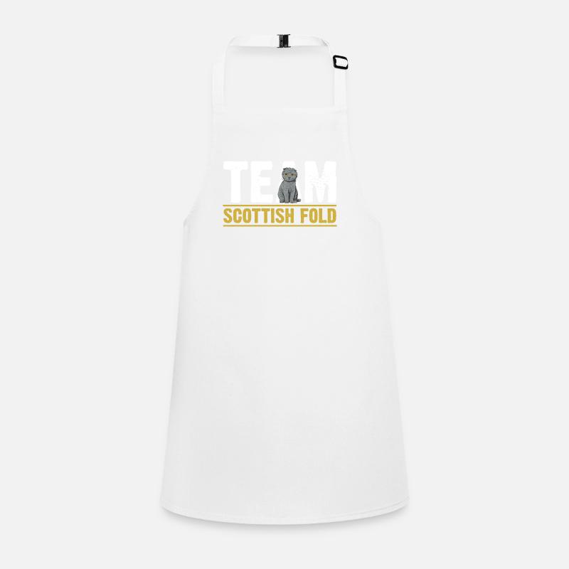 Scottish Fold Cat Children's Apron