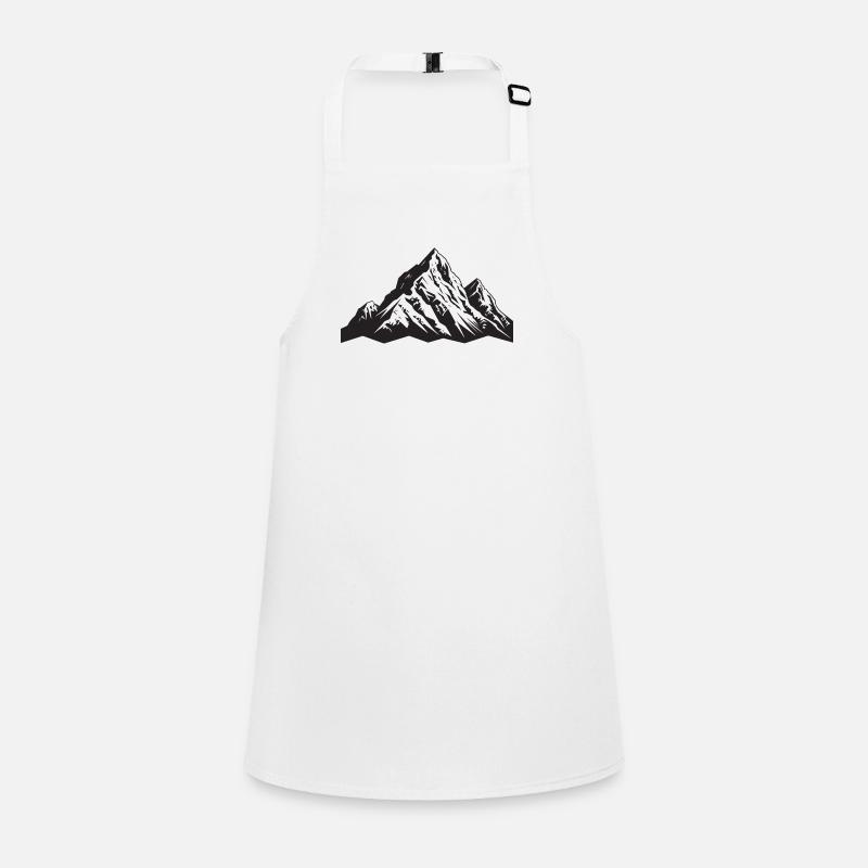 Alps Mountains Symbol Children's Apron