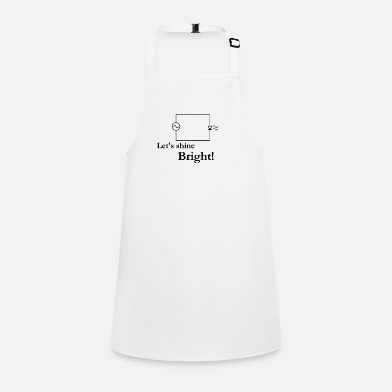 Shine bright schematic electronics Children's Apron