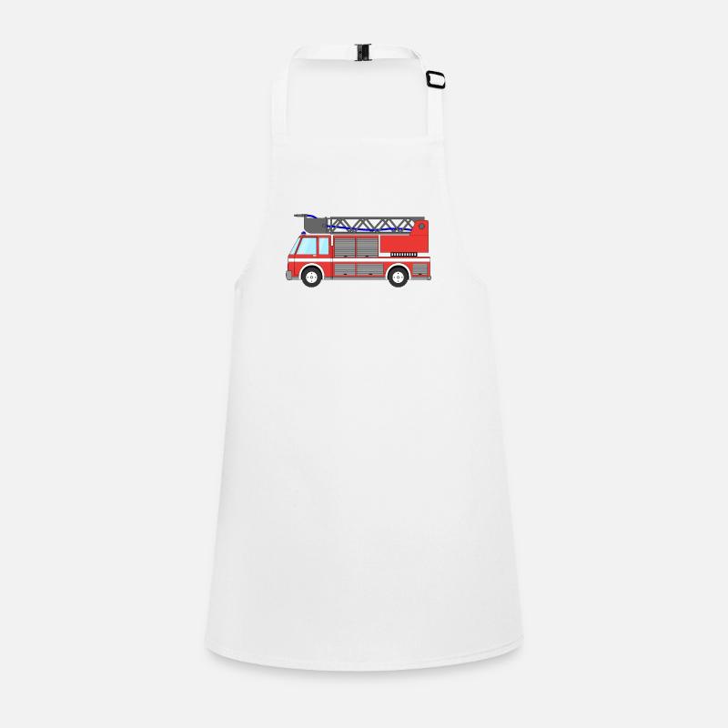 Fire engine Fire engine Children's Apron