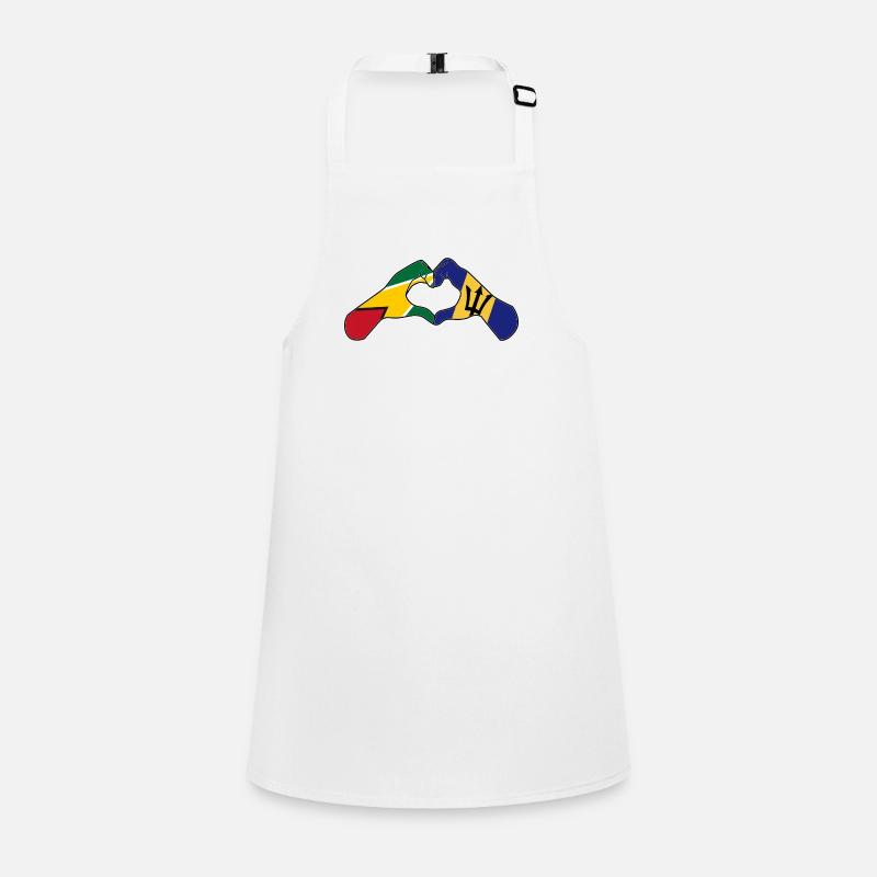 Barbados flag Barbadian bayan Children's Apron