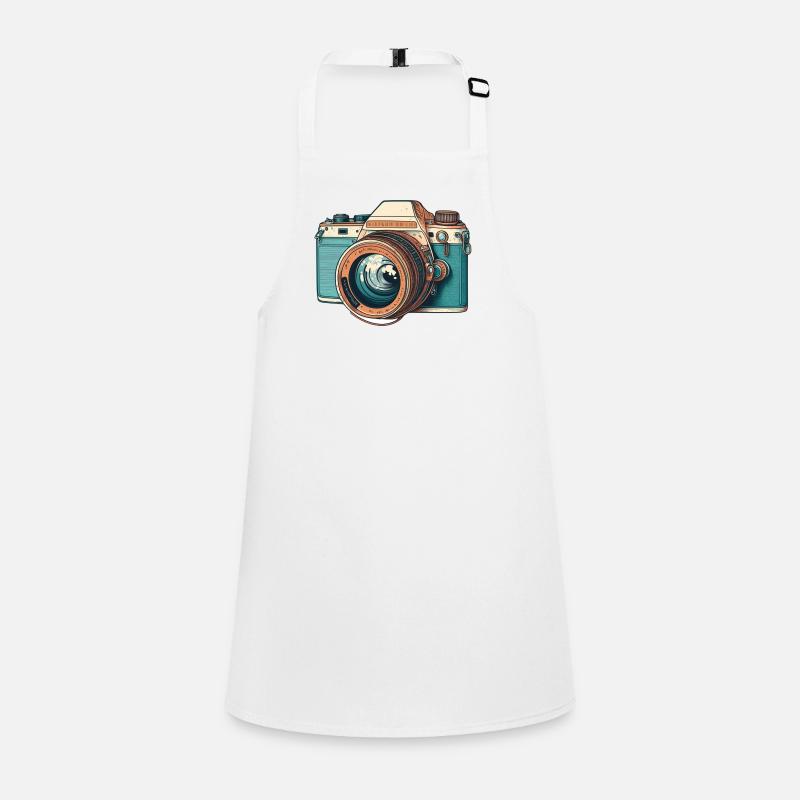 Retro Camera Children's Apron