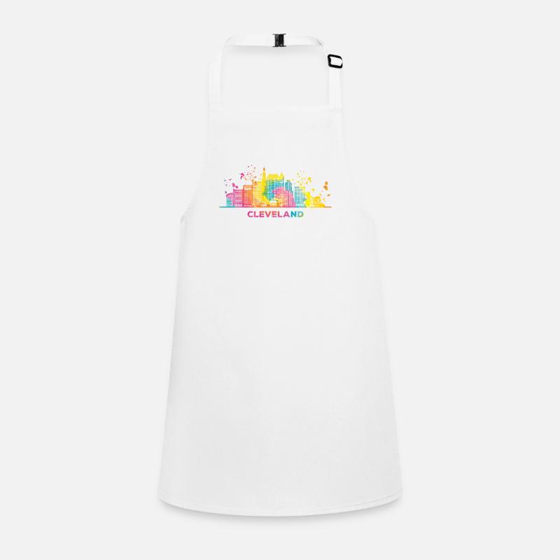 Clevelander Skyline Cleveland Children's Apron