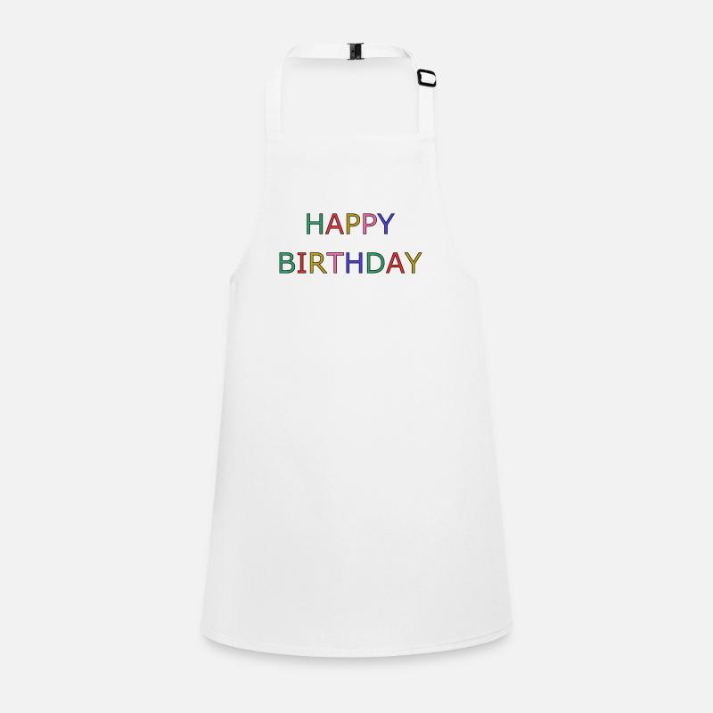 HAPPY BIRTHDAY Children's Apron