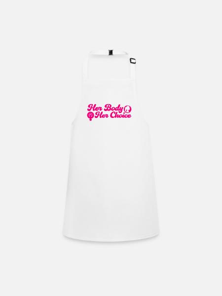 Women's rights Equal rights - Children's Apron - white - Front