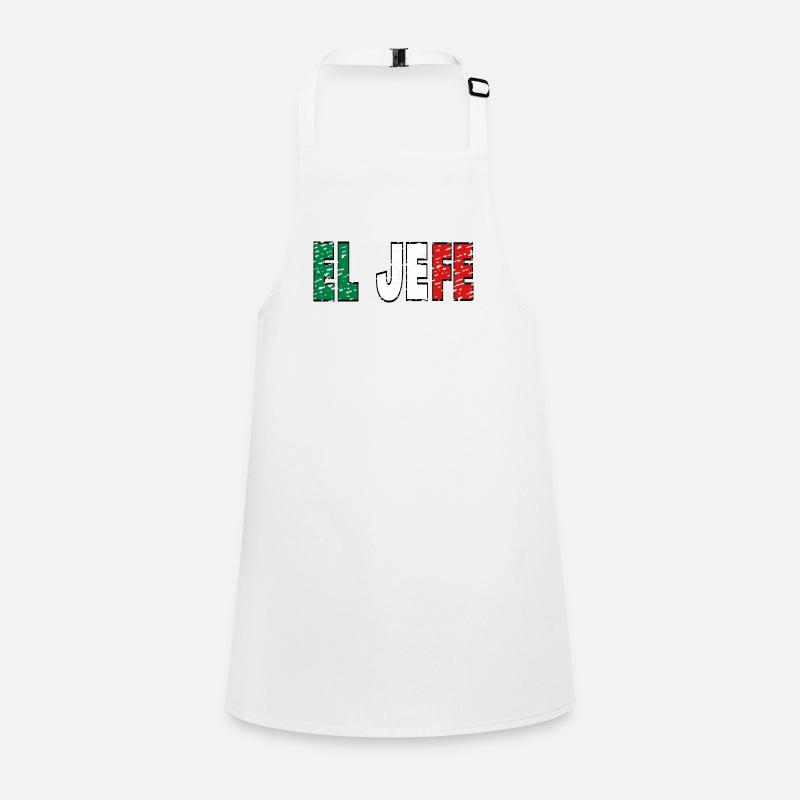 El Jefe Unique Pièce audacieuse Tablier Enfant