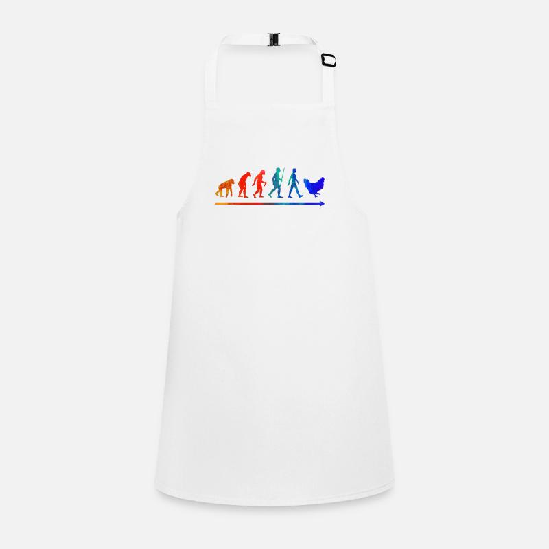 Chicken Evolution Children's Apron