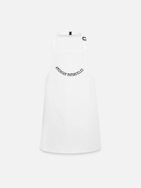 American Motorcylces - Children's Apron - white - Front