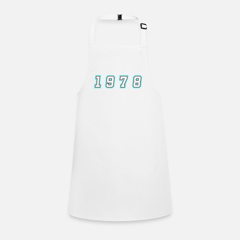 1978 Year Number Children's Apron