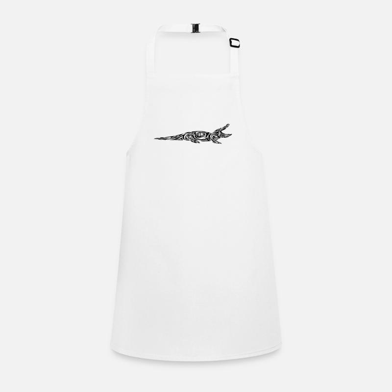 Tatouage tribal d’alligator Tablier Enfant
