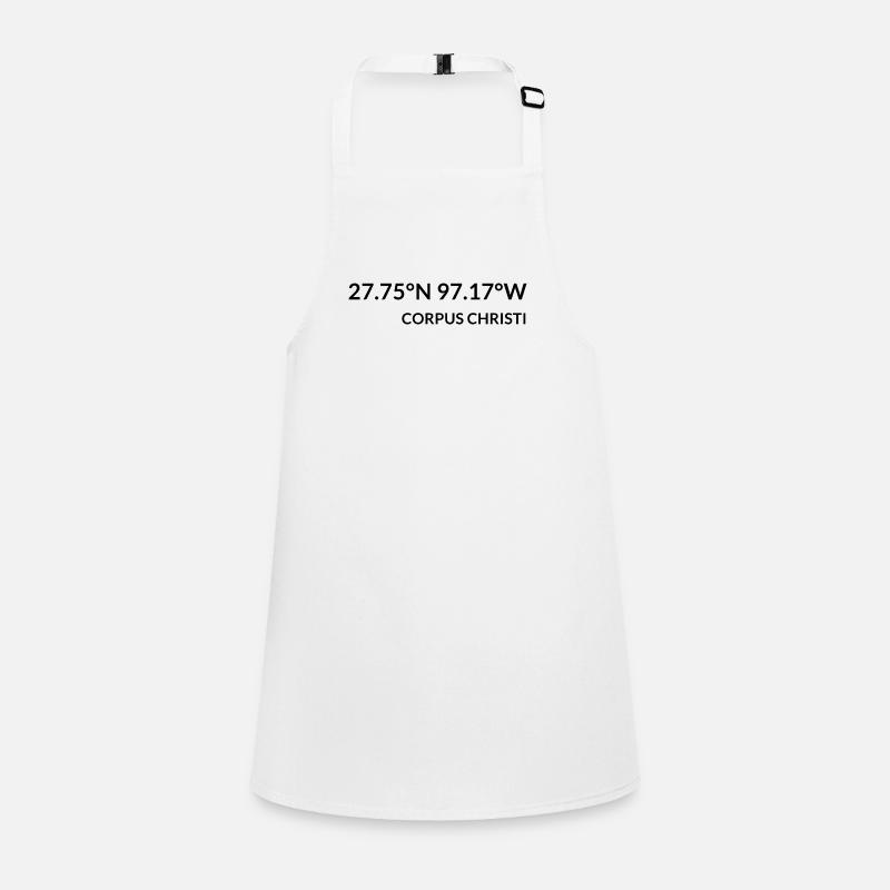 Corpus Christi, Texas, USA Coordinates Children's Apron
