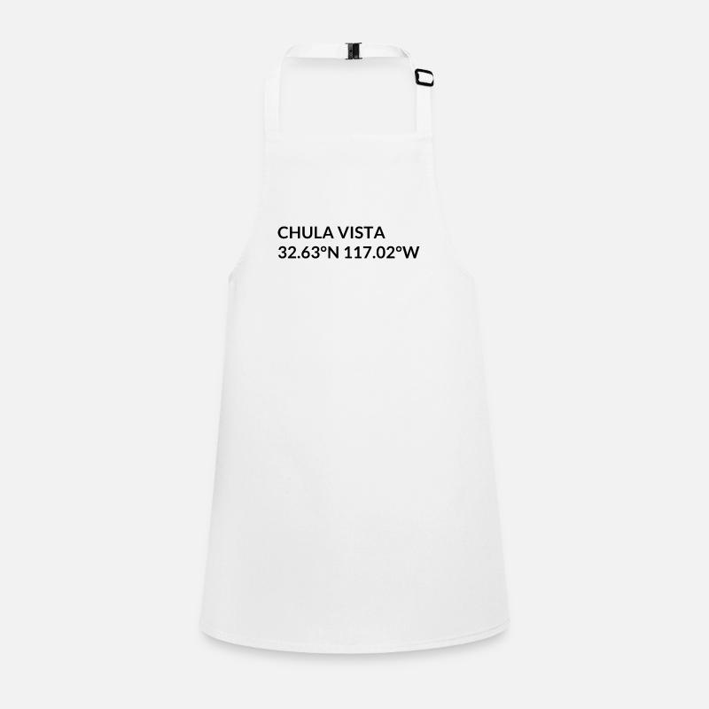 Chula Vista, California, USA Coordinates Children's Apron
