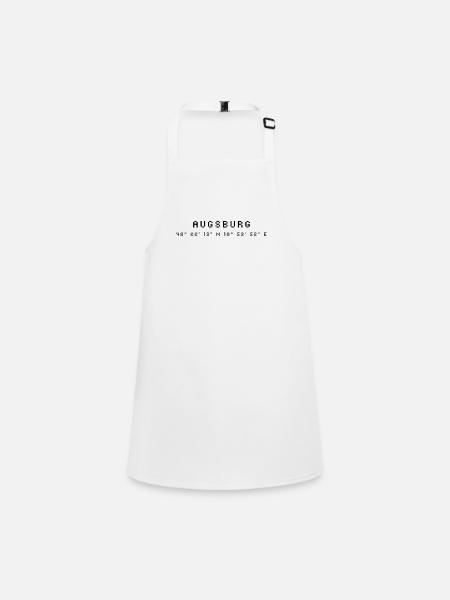 Augsburg coordinates - Children's Apron - white - Front