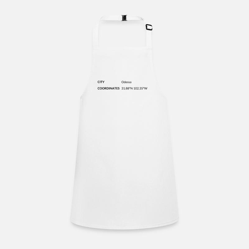 Odessa, Texas, USA coordinates Children's Apron