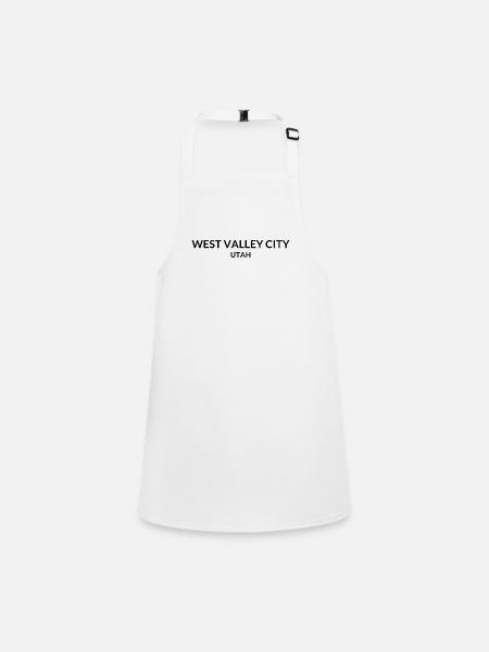 West Valley City Utah USA - Schürze für Kinder - Weiß - Vorne