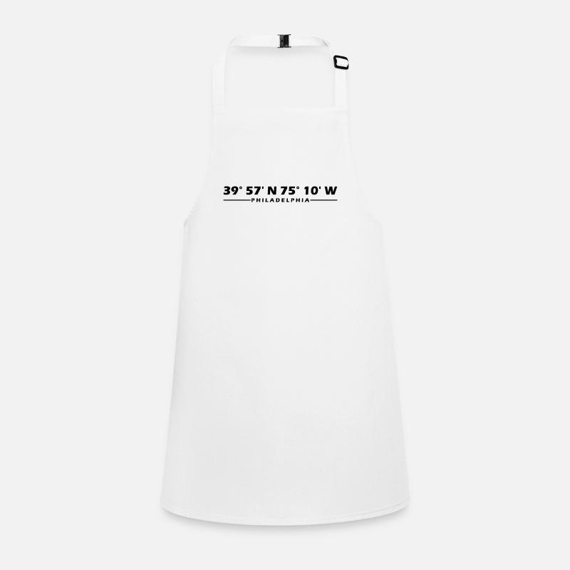 Coordonnées de Philadelphie Tablier Enfant