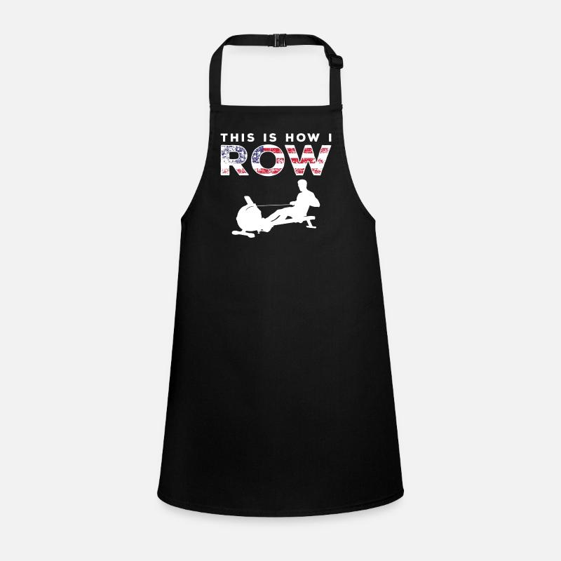 Rowing Machine Rower Children's Apron