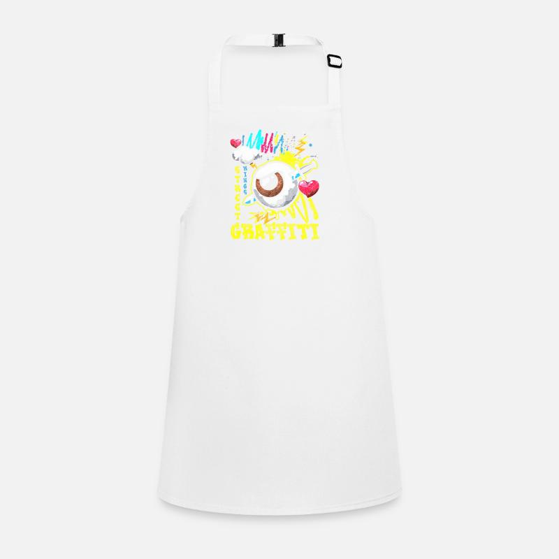 Peinture Graffiti Mode Unique Tablier Enfant