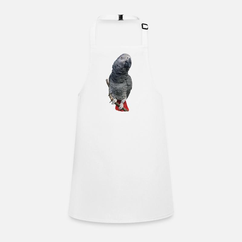Grey parrot Children's Apron