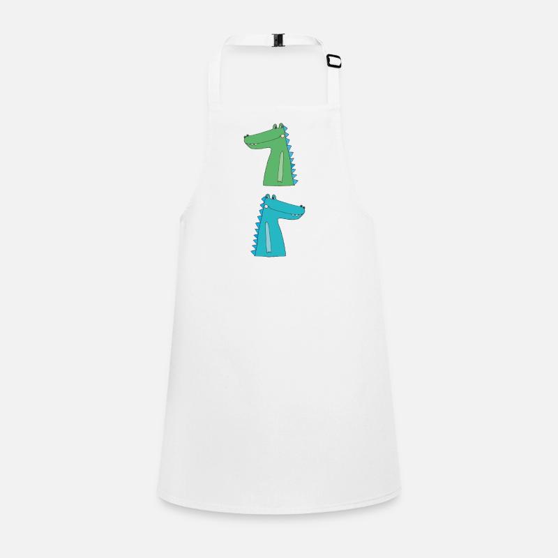 Crocodiles double Children's Apron