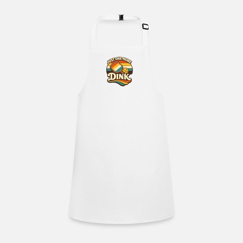 Funny Pickleball Shirt Just One More Dink  Tablier Enfant