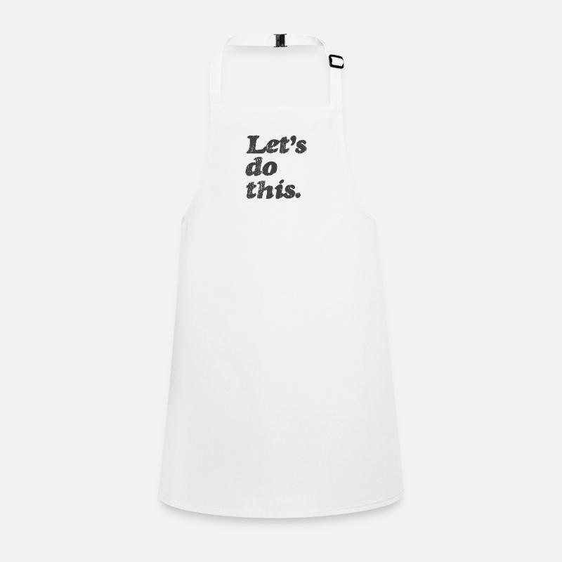 Let's do this. Children's Apron