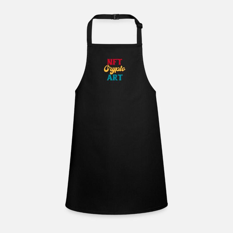 NFT crypto Art Children's Apron