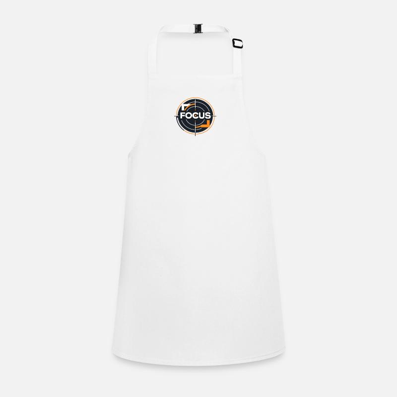 Focus Target Circle Logo Children's Apron