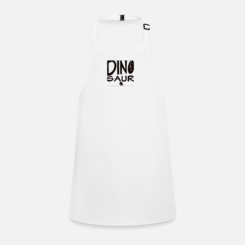 DINO SAUR Font Schürze für Kinder