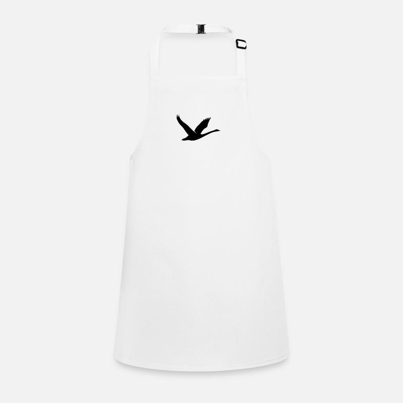 Belle silhouette de cygne Tablier Enfant