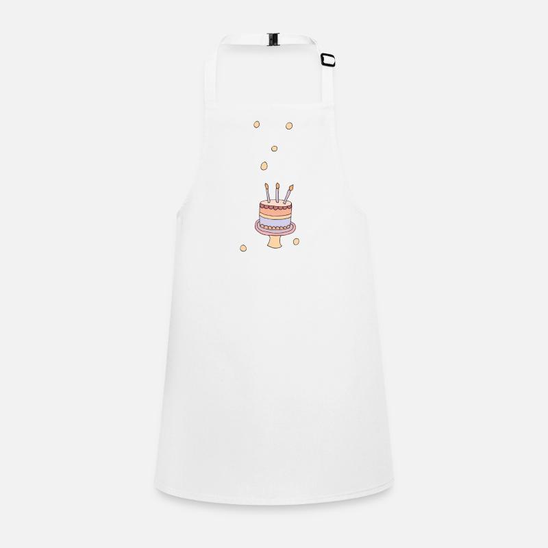 Birthday cake Children's Apron