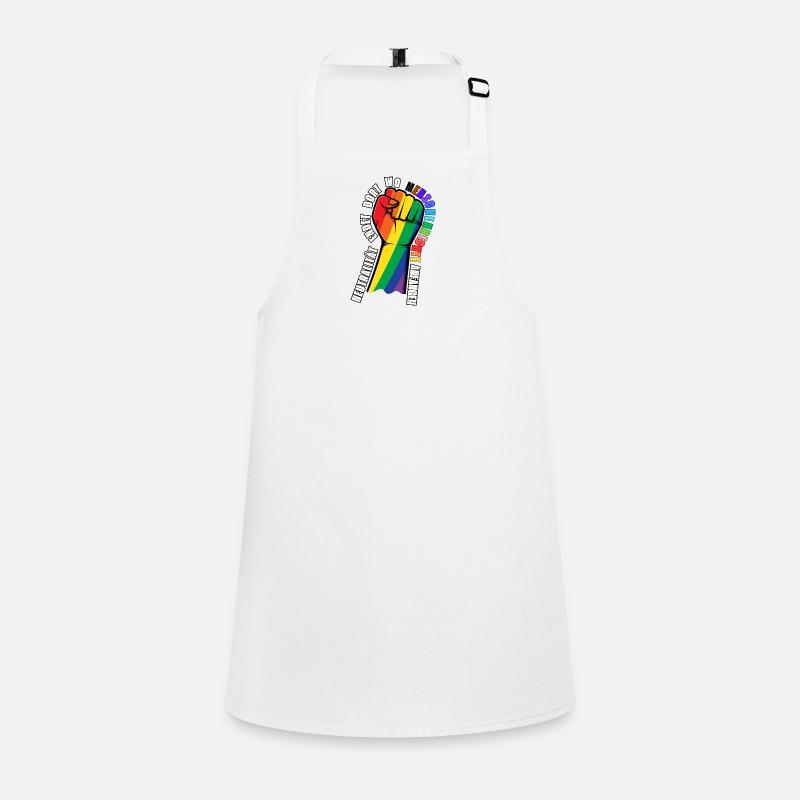 Statement Stickers Human Rights Children's Apron