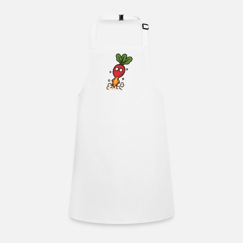 Radish Rocket Blastoff Children's Apron