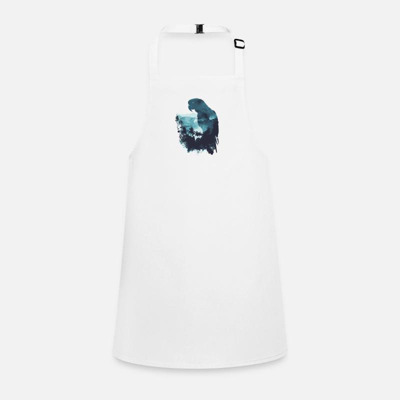 Parrot Bird Macaw Wilderness Children's Apron