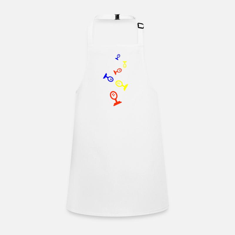 Silhouette de l’icône miroir Tablier Enfant