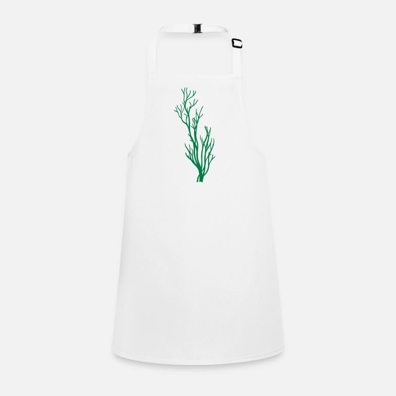 bush algae underwater coral branch geaeste pflan Children's Apron